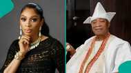 Shade Okoya and Sir Kesington Adebutu’s encounter at his star-studded party trends online