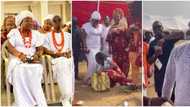 Rapper Vector, other guests make money rain as they attend TV host Agatha Amata mother's burial ceremony