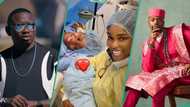 Segun Johnson composes song for Priscy Ojo’s baby, Enioluwa displays dance moves: “int’l baby”