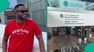 Nigerian traveller shares unusual immigration process he completed before flying to US