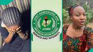 Lady displays 2026 UTME result of her 15-year-old sister who wrote exam for first time