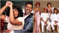 Unconditional love: Omotola Jalade shares rare videos, photos of hubby and kids as she gushes over them