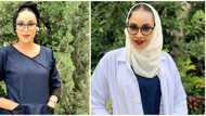 Pretty lady celebrates becoming a medical doctor, Nigerians say her beauty and smile can cure any sickness