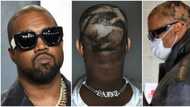 Kanye West displays strange new ‘patchwork’ haircut, fans show concern for rapper