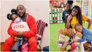 Davido's daughter Imade enters prayer mode, calls on Jesus to heal her sick mum Sophia Momodu in touching clip