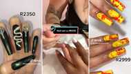 Joburg nail tech reveals on TikTok that she charges over N75k for set of nails, prices have netizens talking