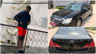 Check out the exotic car this young Nigerian bought as a way to start 2021 (photos)