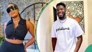 Video as Soma kisses Angel after seeking consent: "What happened to her boyfriend outside?"