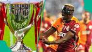 Victor Osimhen nets 2 brilliant goals as he wins first trophy for Galatasaray, video