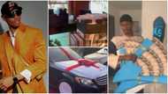 "Manage it": Fans gift Kanaga Jnr full tank Benz, N4.7m, 56 gift boxes, 24 money cakes for 24th birthday