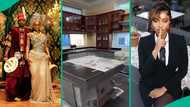 Priscilla Ojo redesigns Juma Jux's Tanzanian kitchen, shares progress: "It's no longer a bachelor's"