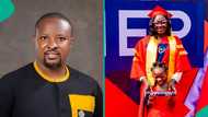 Lagos Business School graduate reacts as wife bags master’s degree from Miva University, shares plan
