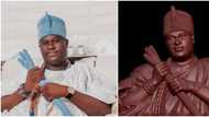 Jeweller Malivelihood stuns many as he reveals wax of Ooni of Ife to be made from raw gold and diamonds