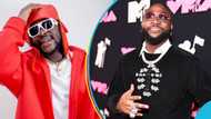 Ghanaians react as Medikal blocks Davido amidst feud between Sarkodie and Dremo: "Wrong move"