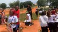 "I'm ashamed of him": Man shattered as girl he proposed to on graduation day publicly turns him down