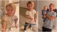 Little boy's funny reaction to his mother's new hairstyle stirred massive reactions online