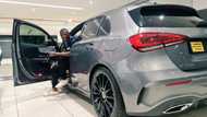 Soft Life: Young man buys himself Mercedes-Benz as birthday gift, many react