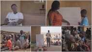 Nigerian woman turns her home into lesson centre for kids when she realises many in her community can't read