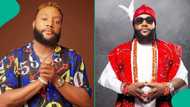 KCee's response as Carter Efe questions him about Biafra on live video trends: "I am from Anambra"