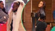 "Where are d twins?" Fans react as Chioma attends Davido's O2 Arena concert