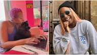 DJ Cuppy briefly abandons Oxford University for enjoyment, shares hot swimsuit photo from Monaco