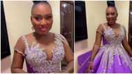 Celebrity wedding: Mo Bimpe rocks dress by Toyin Lawani for her afterparty look