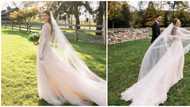 Billionaire Bill Gates' daughter hailed by Nigerians for 'simple' wedding dress choice