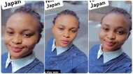 Nigerian lady relocates to Japan after getting job worth millions of naira, gives 'japa' details in video