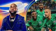 Davido wins huge betting on Nigeria’s AFCON win over Tanzania, netizens react: “E sabi everything”