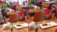 "He even invited a cameraman": Lady ignores man after he kneels to propose to her in restaurant