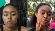 Lady thanks unemployment for her new look, posts trending video of her university days vs now