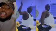 "He wan form Celine Dion": Nigerian father slams Son for singing loudly at home, video goes viral