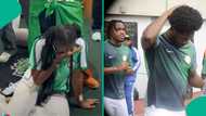 FIFA World Cup qualifier: Lady breaks down in tears after Super Eagles of Nigeria lost to DR Congo
