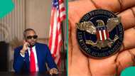 Tunde Ednut becomes American Citizen, receives US president's lifetime achievement award, fans react