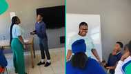 Bold schoolboy proposes to his teacher in front of class, video generates mixed reactions