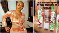 Reactions as Blessing CEO flaunts Pete Obi-inspired nails: "Hope you can vote with it"