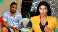 After fighting Zubby Michael over Junior Pope, Angela Okorie reunites with actor in video