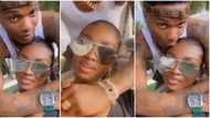 “It’s Jada I pity”: Video of Wizkid hugging mystery lady, pecking her, and calling her girlfriend causes stir
