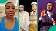 Doris Ogala spills tea on allegedly dating Pastor Chris Okafor, video goes viral: "shame catch me"