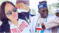“I love Asiwaju, I might vote for him”: Video trends as Toyin Abraham speaks on upcoming presidential election