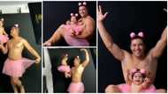 Social media reacts to cute ballet-themed photoshoot of father and daughter, both of them wore matching tutu
