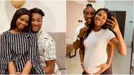 Nigerian celebrity couple Akah and Claire Nnani finally welcome first child