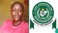 2025 JAMB result: Girl finally sees UTME score after checking 15 times, shows breakdown of results