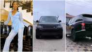"Hey durlings I got myself a new whip": James Brown announces as he shows off Range Rover