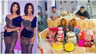 Comedians Twinz Love surprised on their birthday by their look-alike twin boyfriends, fans gush over photos