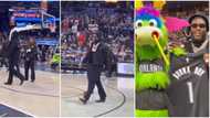 “African Giant to the world”: Oyinbo fans go gaga as Burna Boy attends NBA game at Orlando Magic’s home court