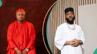 Israel DMW’s priceless reaction as Davido gifts him new watch trends online: "He’s always grateful"