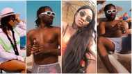 Celebrity couple Adekunle Gold and Simi mark wedding anniversary with trip to Cape Verde (photos)