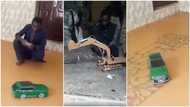 15-year-old Nigerian teen from Kano who once built excavator with cartons makes remote-controlled car