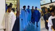 "Sons of Pablo": Video as Happie Boys storm lecture room in Cyprus dressed in agbada, people react
